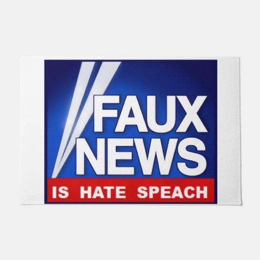 Faux News ドアマット (正面)