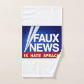 Faux News バスタオルセット (ハンドタオル)