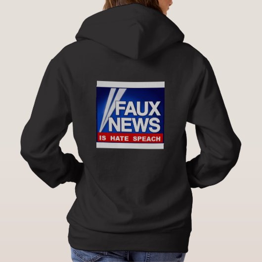 Faux News パーカ (裏面)