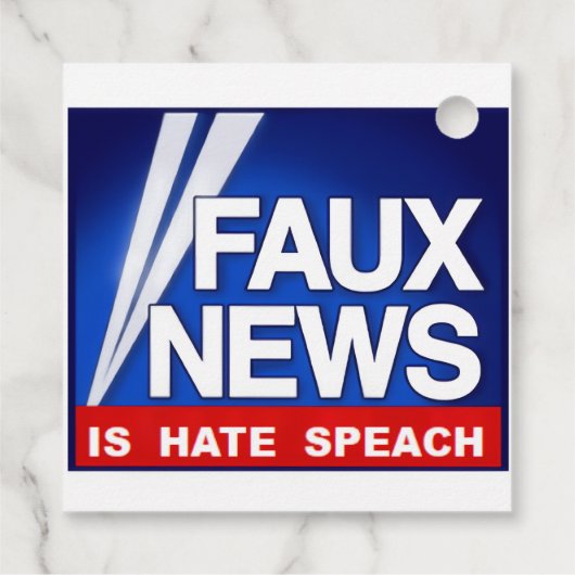 Faux News フェイバータグ (裏面)