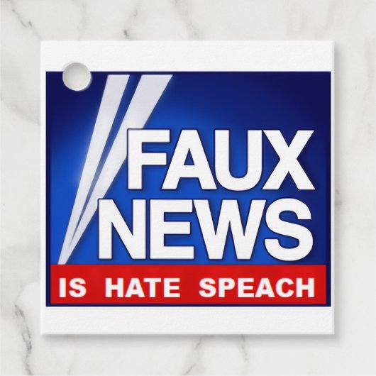 Faux News フェイバータグ (正面)
