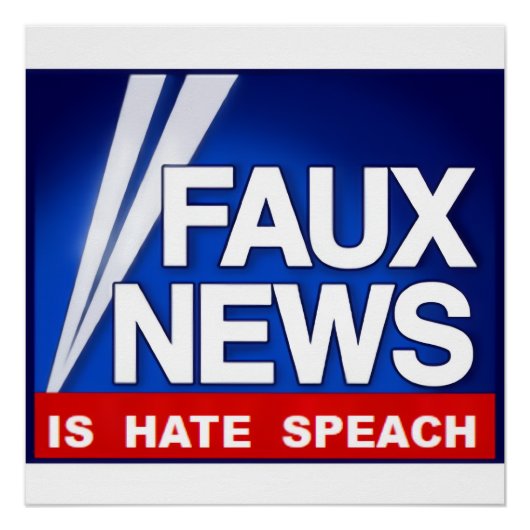 Faux News ポスター (正面)