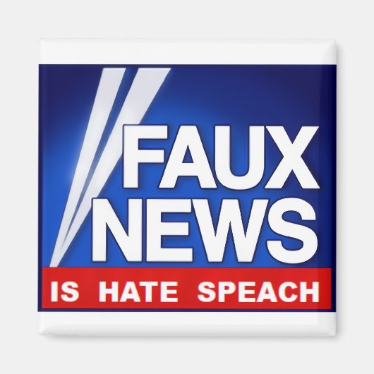 Faux News マグネット (正面)