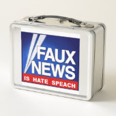 Faux News メタルランチボックス (裏面)
