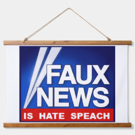 Faux News 吊り下げ型タペストリー