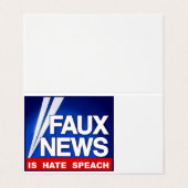 Faux News 名刺 (外部フラット)