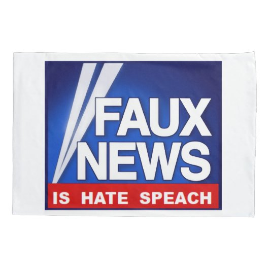 Faux News 枕カバー (裏面)
