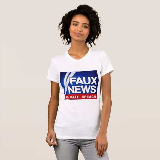 Faux News Tシャツ (正面フル)