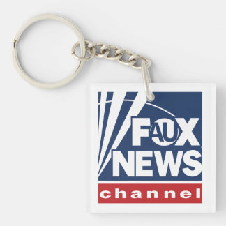 Faux or Fox News spoof  キーホルダー