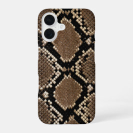 Faux Python Snake Skin iPhone 16ケース