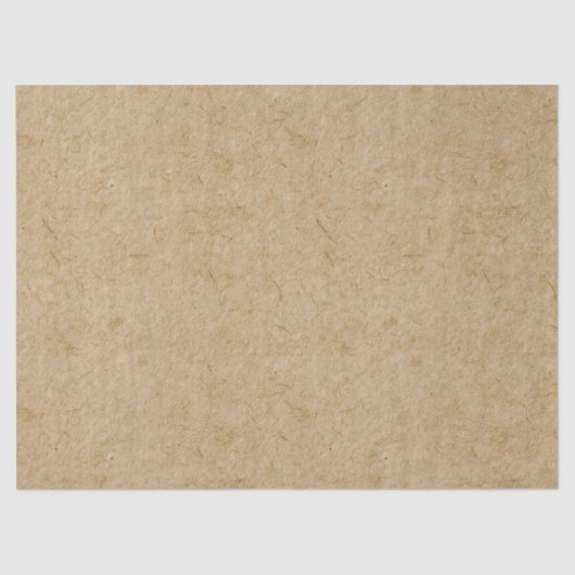 Faux Rustic Tan Kraft Paper Look 薄葉紙 (正面)