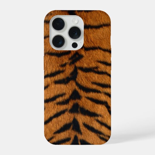 Faux Siberian Tiger Skin iPhoneケース (裏面)