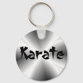 Faux Silver Karate Keychain キーホルダー (正面)