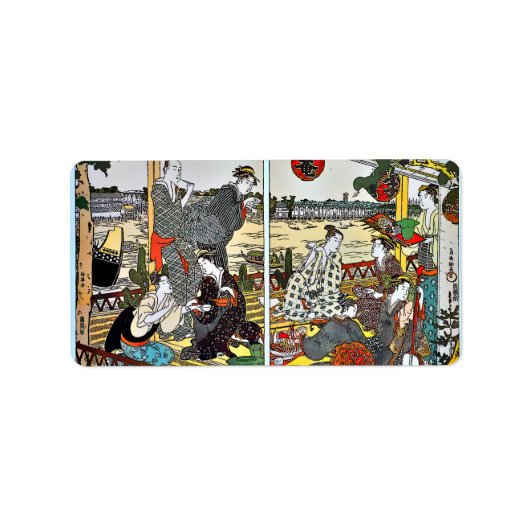 Faux timbre, en-tête, mais véritable estampe, ラベル (正面)