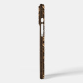 Faux Western wood carving pattern tiled  Case-Mate iPhoneケース (裏面 / 左)