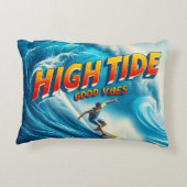 Faux Wrapped Canvas Print アクセントクッション (裏面)