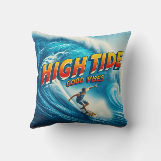 Faux Wrapped Canvas Print クッション (裏面)