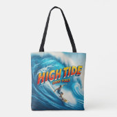 Faux Wrapped Canvas Print トートバッグ (裏面)