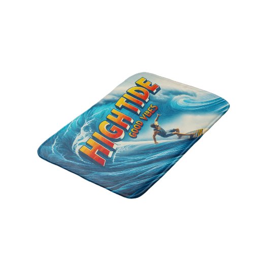 Faux Wrapped Canvas Print バスマット (アングル)