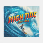 Faux Wrapped Canvas Print フリースブランケット (正面(横))