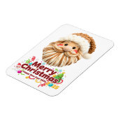 faux yarn pattern, notch-hook style, textured マグネット (左側)