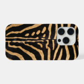 Faux Zebra Skin iPhoneケース (裏面横)