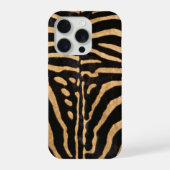 Faux Zebra Skin iPhoneケース (裏面)