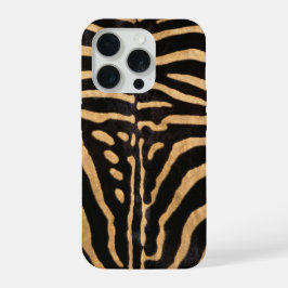 Faux Zebra Skin iPhone 15 Proケース