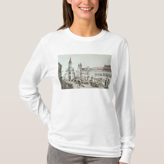 Fauxbourgの教区の教会そして墓地 Tシャツ (正面)