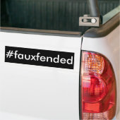 #fauxfendedバンパーステッカー バンパーステッカー (トラック上)