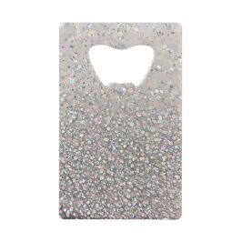 FauxGlitter クレジットカード栓抜き