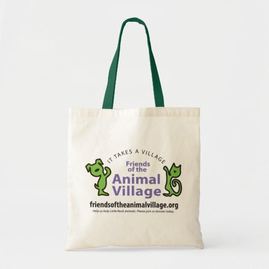 FAVのロゴのトートバック トートバッグ (正面)