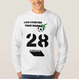 Favチームの作成28サッカーサッカースポーツ Tシャツ