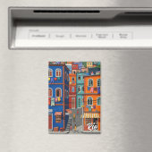 Favelas in Rio de Janeiro マグネット (インサイチュ (食洗機))