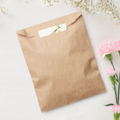 Favor Bags フェイバーバッグ (封をした状態)