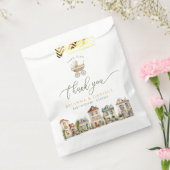 Favor Bags – It Takes a Village Baby Shower フェイバーバッグ (封をした状態)