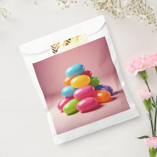 Favor Bags (Jellybeans) フェイバーバッグ (封をした状態)