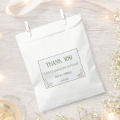 Favor Box フェイバーバッグ (クリップ留めされた状態)