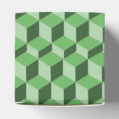 Favor Box – 緑の光学錯覚 フェイバーボックス (上部)
