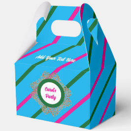 Favor Box 5 Blue(Pink Green) RFPMDesigns  2024 フェイバーボックス