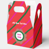 Favor Box 5 Red(Pink Green) RFPMDesigns 2024 フェイバーボックス (見開き)