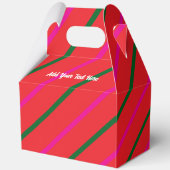 Favor Box 5 Red(Pink Green) RFPMDesigns 2024 フェイバーボックス (裏面)