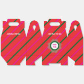 Favor Box 5 Red(Pink Green) RFPMDesigns 2024 フェイバーボックス (見開き)