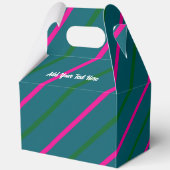 Favor Box 5 Teal(Pink Green) RFPMDesigns 2024 フェイバーボックス (裏面)