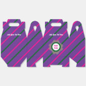 Favor Box 5 Violet(Pink Green) RFPMDesigns©️2024 フェイバーボックス (見開き)