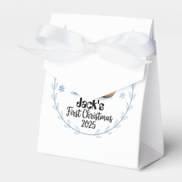 Favor Box-Baby’s First Christmas Favor Boxes フェイバーボックス