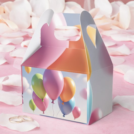 Favor Box (Balloons) フェイバーボックス (ウェディング)