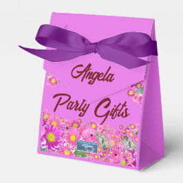Favor Box Bow3(ピンクフラワーミックス) RFPMDesigns 2024 フェイバーボックス