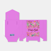 Favor Box Bow (ピンクフラワーミックス) RFPMDesigns 2024 フェイバーボックス (折り畳みなし)