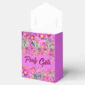 Favor Box Bow (ピンクフラワーミックス) RFPMDesigns 2024 フェイバーボックス (オープン)